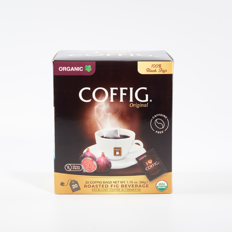 
                  
                    Coffig 'teabags' - 20 'teabags' per carton
                  
                