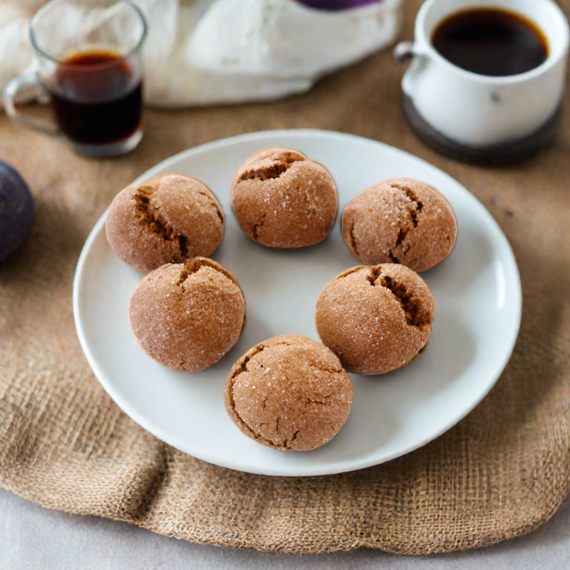 Fig molasses cookies